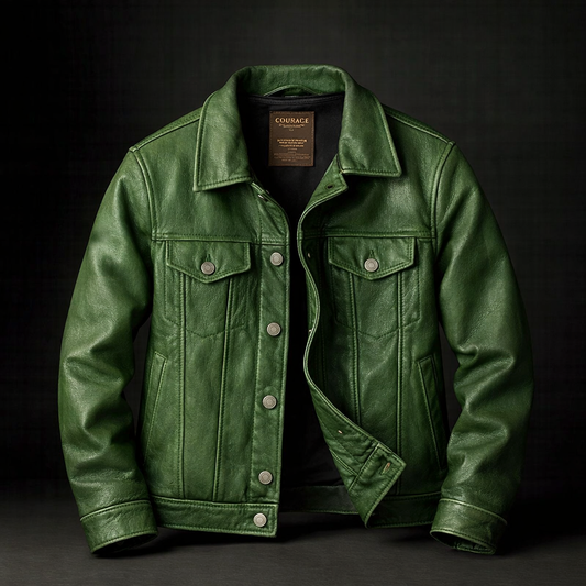 The Roman Vintage Leather Jacket