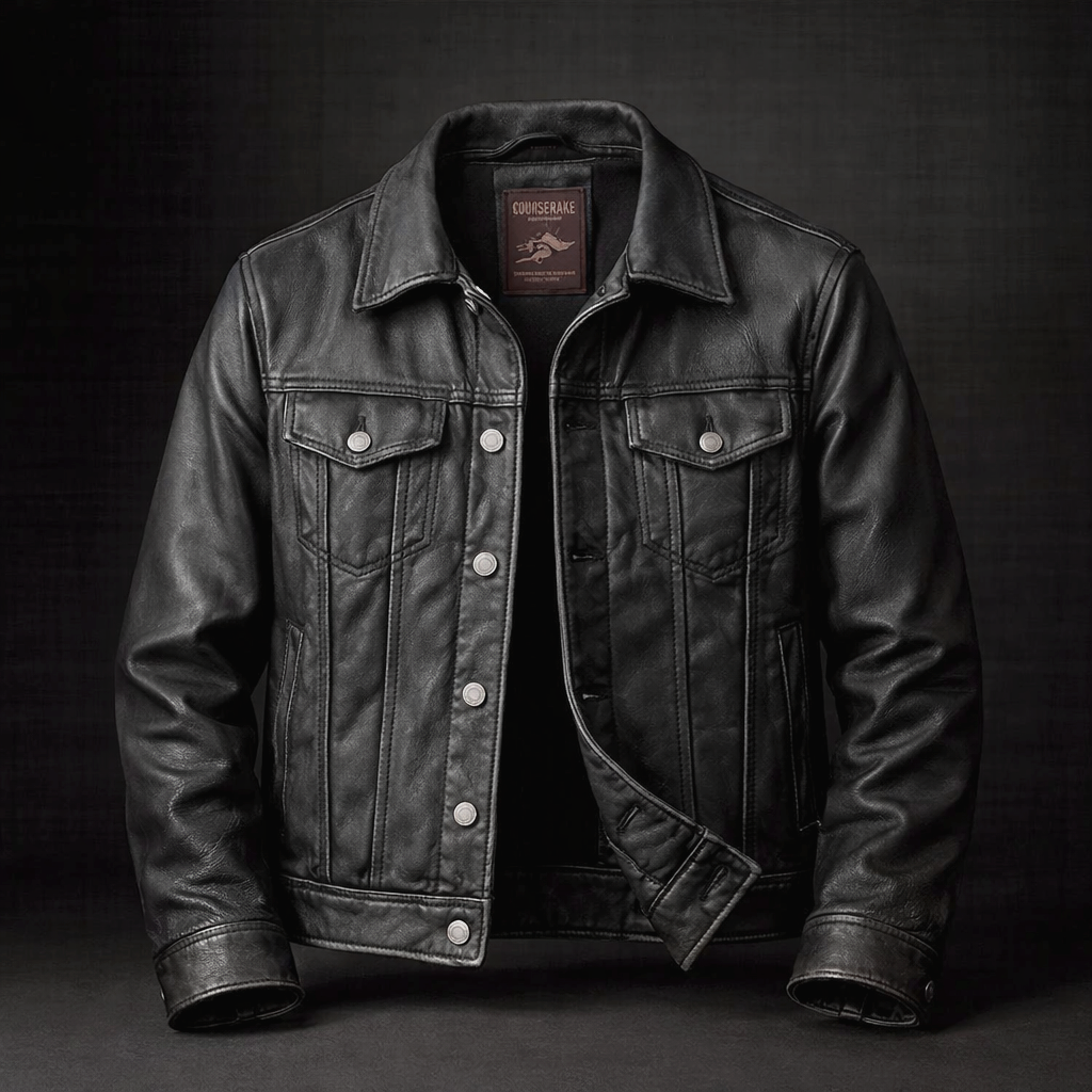 The Roman Vintage Leather Jacket