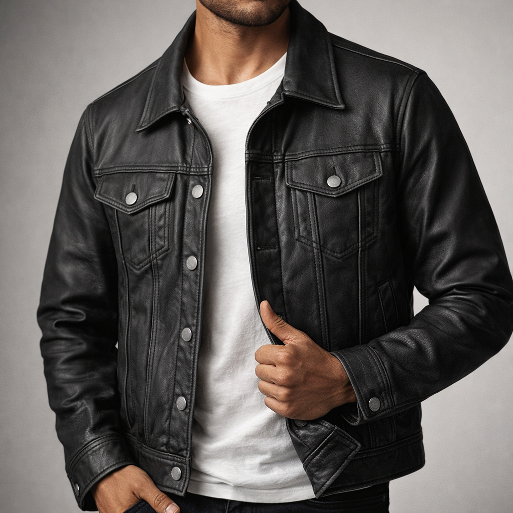 The Roman Vintage Leather Jacket