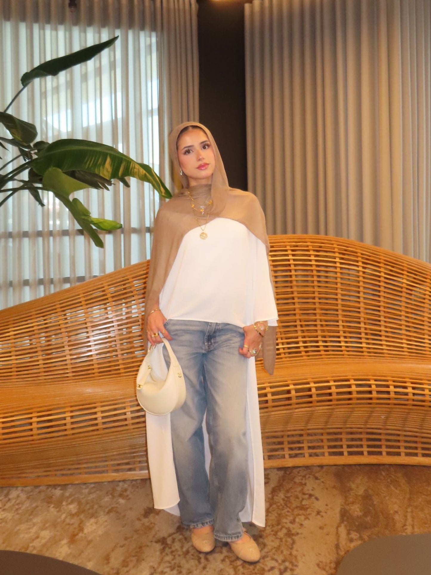 The Celeste Cape Top