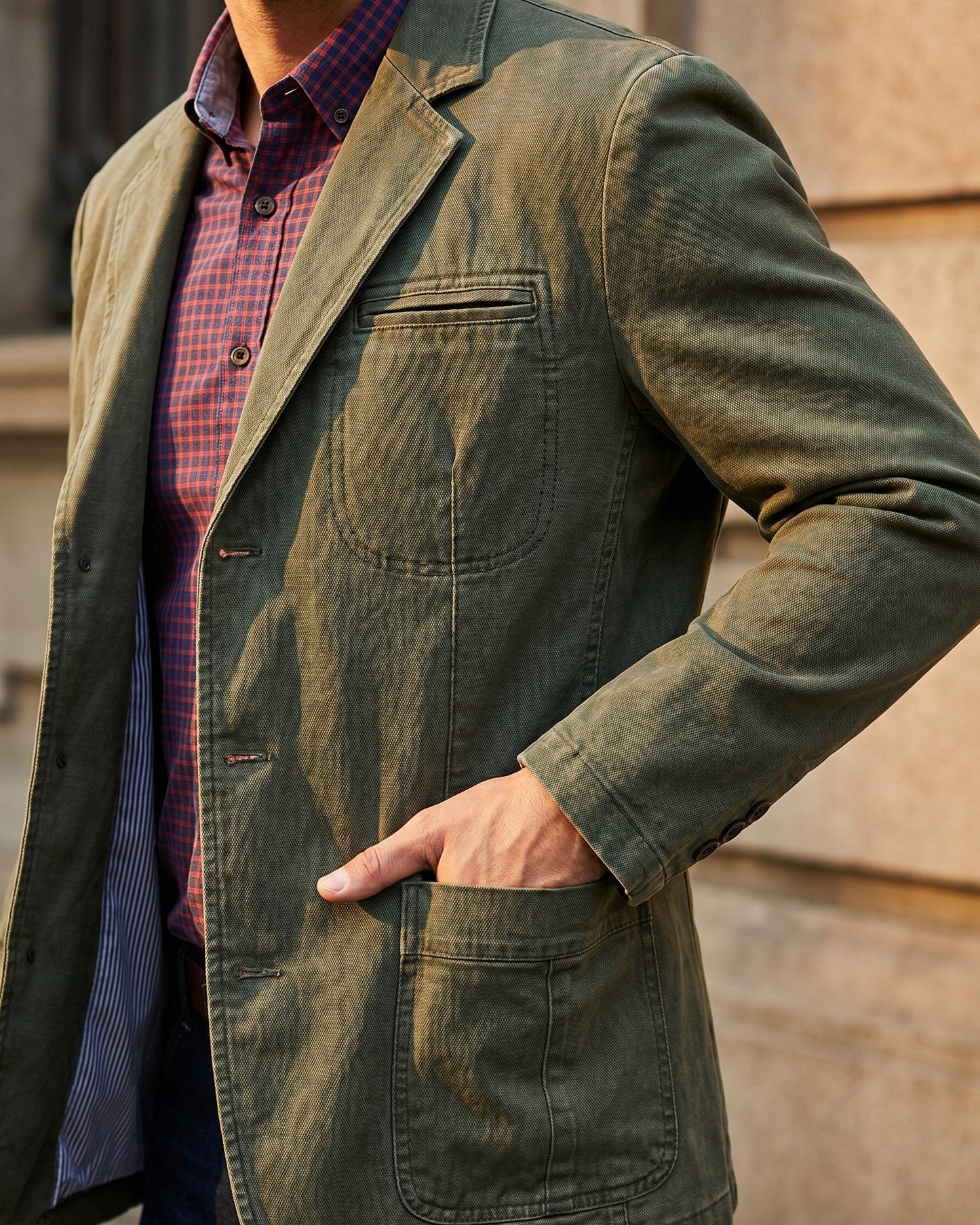 The Bennett Cotton Blazer