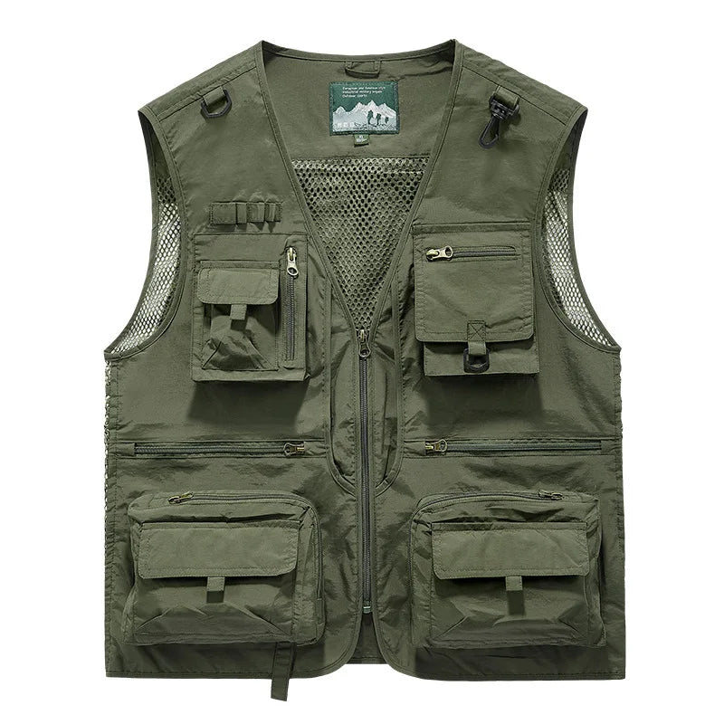 The Hawkins Multi Pockets Tactical Vest