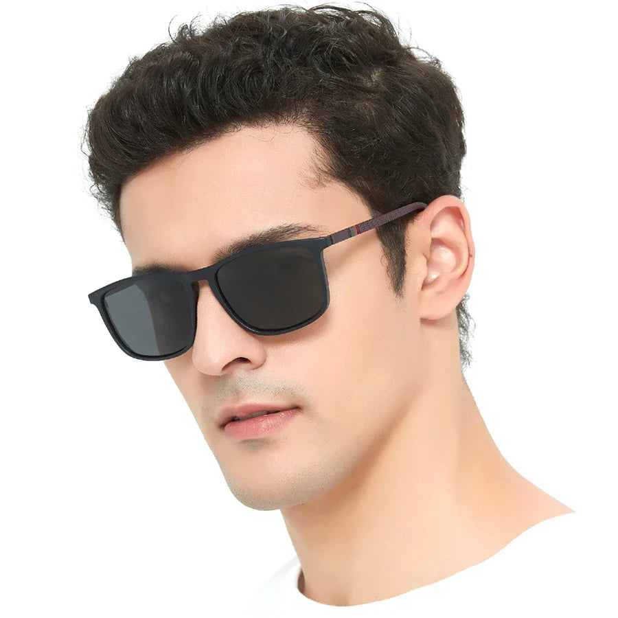 The Knox Polarized Square Sunglasses