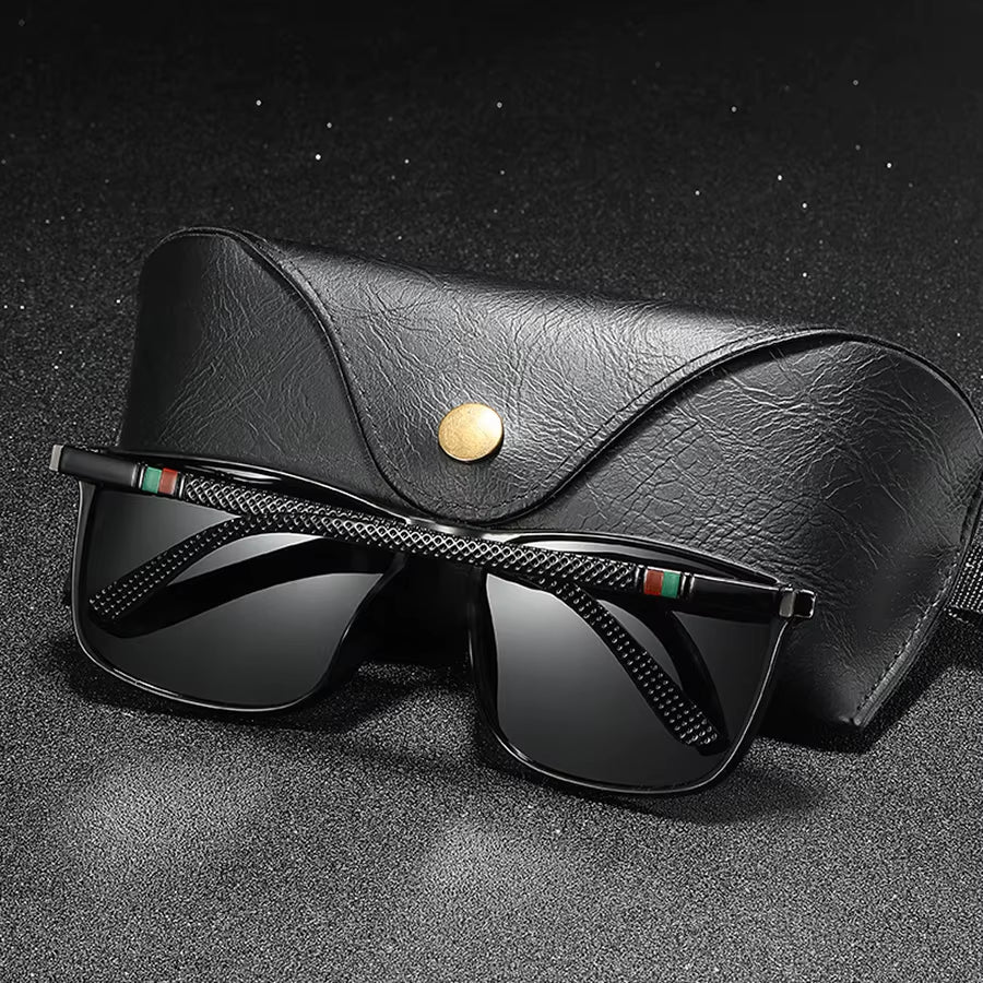 The Knox Polarized Square Sunglasses