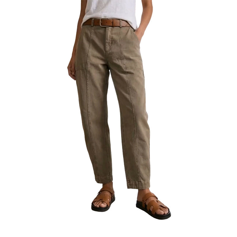 The Hadley High-Waist Tapered Utility Pants