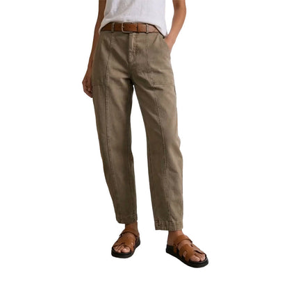 The Hadley High-Waist Tapered Utility Pants