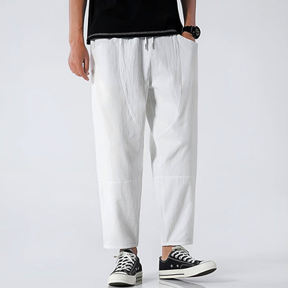 The Lennox Cropped Cotton Pants
